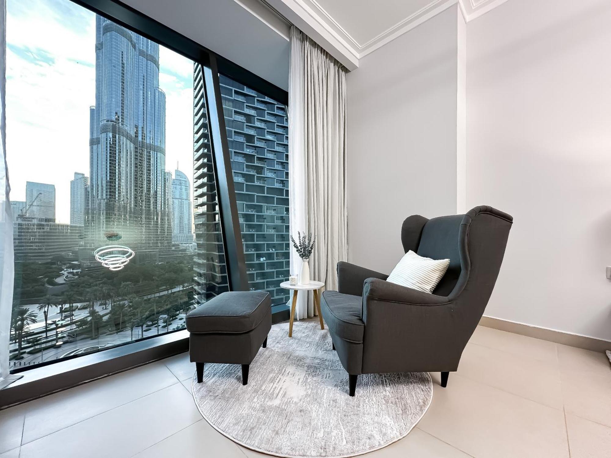 Urban Luxury 2Br With Spectacular Burj Khalifa View Apartment Dubai Exterior photo